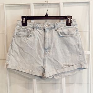 High waisted Jean shorts
